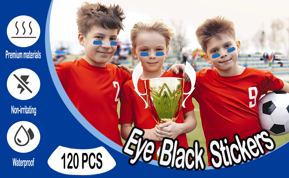 eye black stickers for kid 