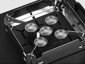 Windproof energy baffles