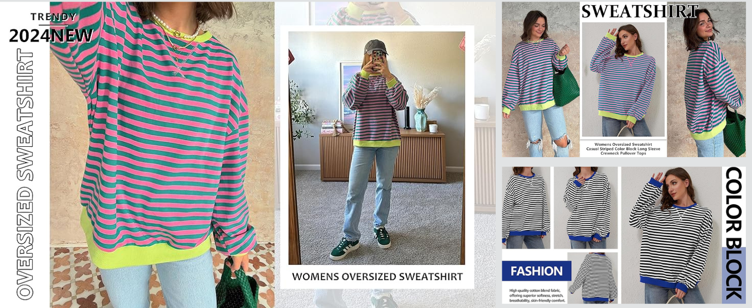 oversized sweatshirts