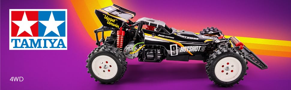 TAMIYA 58737 1:10 RC Hotshot II (2024) 4WD - Remote Controlled Car
