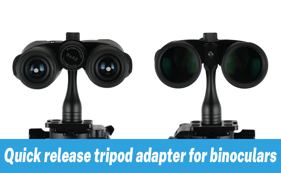 Binocular Tripod Adapter 1/420 Thread Quick Detachable