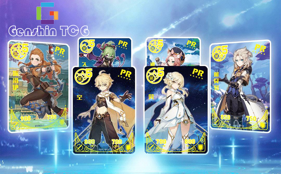 その他 Genshin Impact 30 Trading Card Set Genshin Impact Trading Cards - Series 2 - Etsy