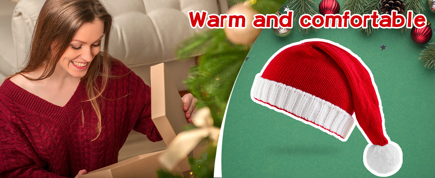 Knit Santa Hat