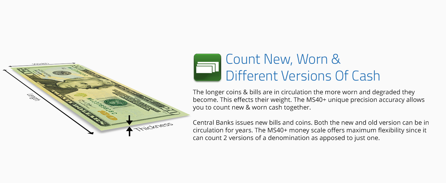 Coin Counting Scale Checker Money Cash Currency Counter Battery Machine USA cent dollar