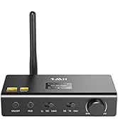 1Mii DS700 HiFi Bluetooth Audio Transmitter Receiver for TV, Long Range Wireless Adapter with Aud...