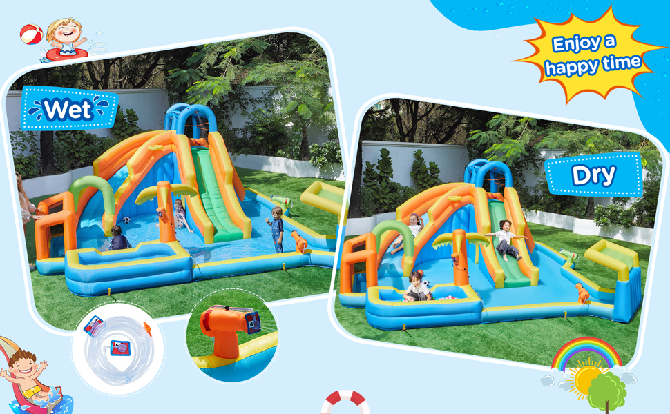 11-in-1 Inflatable Water Slide