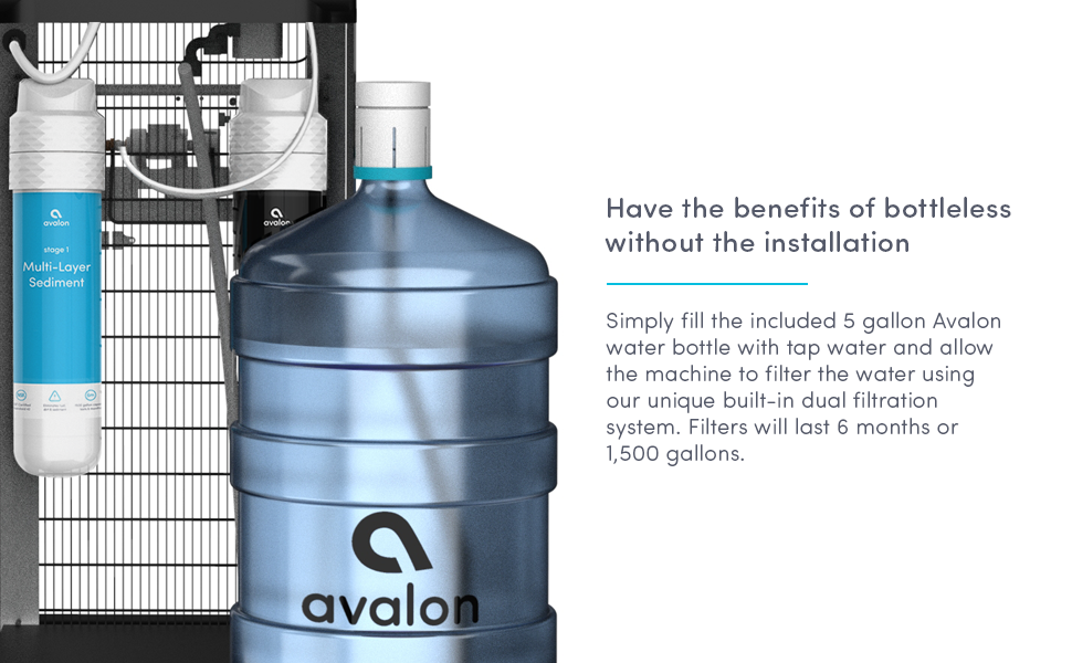 Avalon A3F Bottom Loading Water Cooler Dispenser with