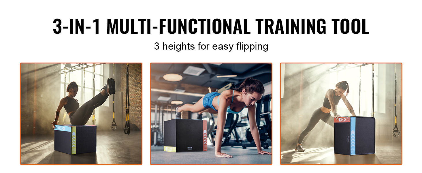 Plyometric Platform and Jumping Agility Box