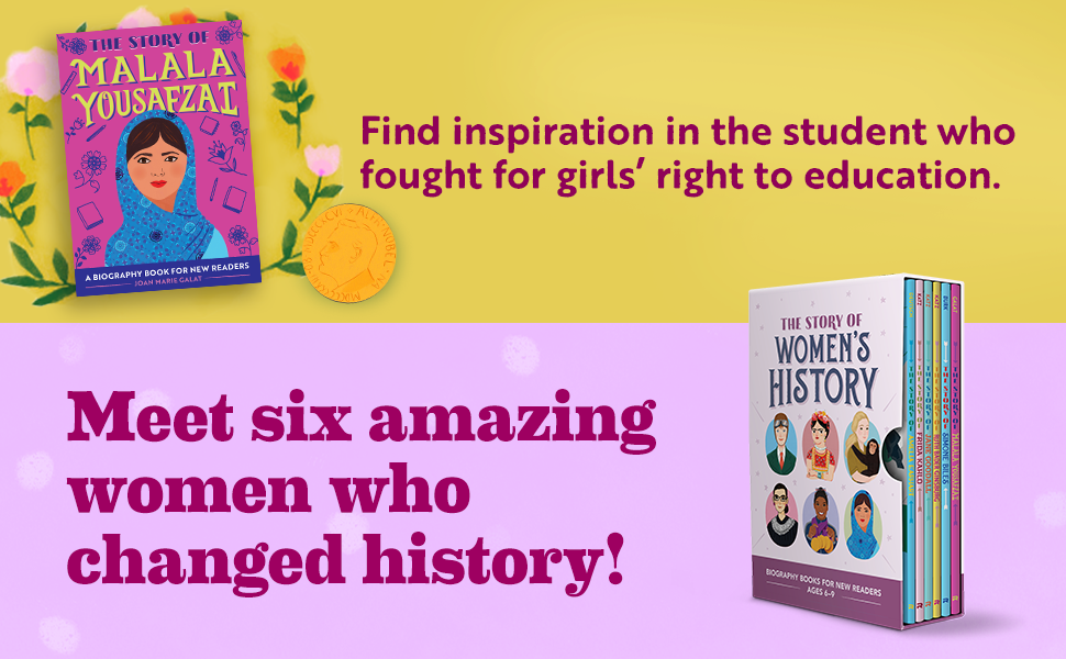 Meet six amazing women who changed history!