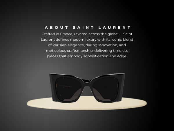 Amazon.com: SAINT LAURENTSL SL M119/F BLAZE Oversized Cat