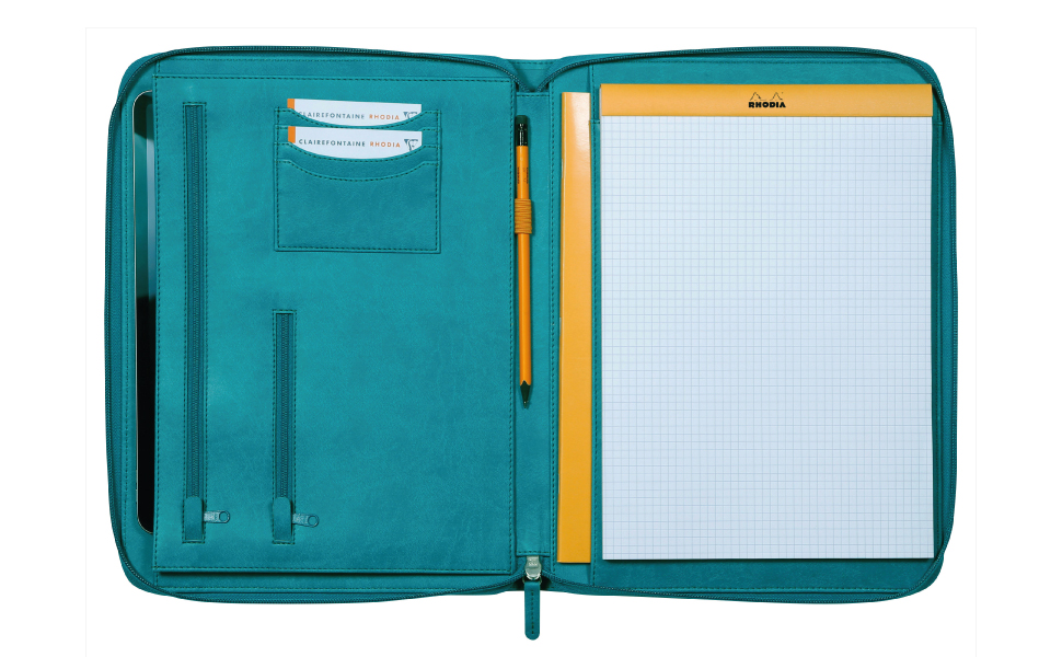 RHODIA 168105C Purple Rhodiarama Portfolio Briefcase for A5 or A5