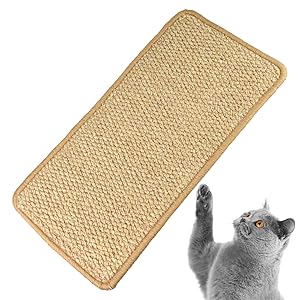 猫スクラッチマット（9.8 x 19.7インチ（25 x 50 cm）