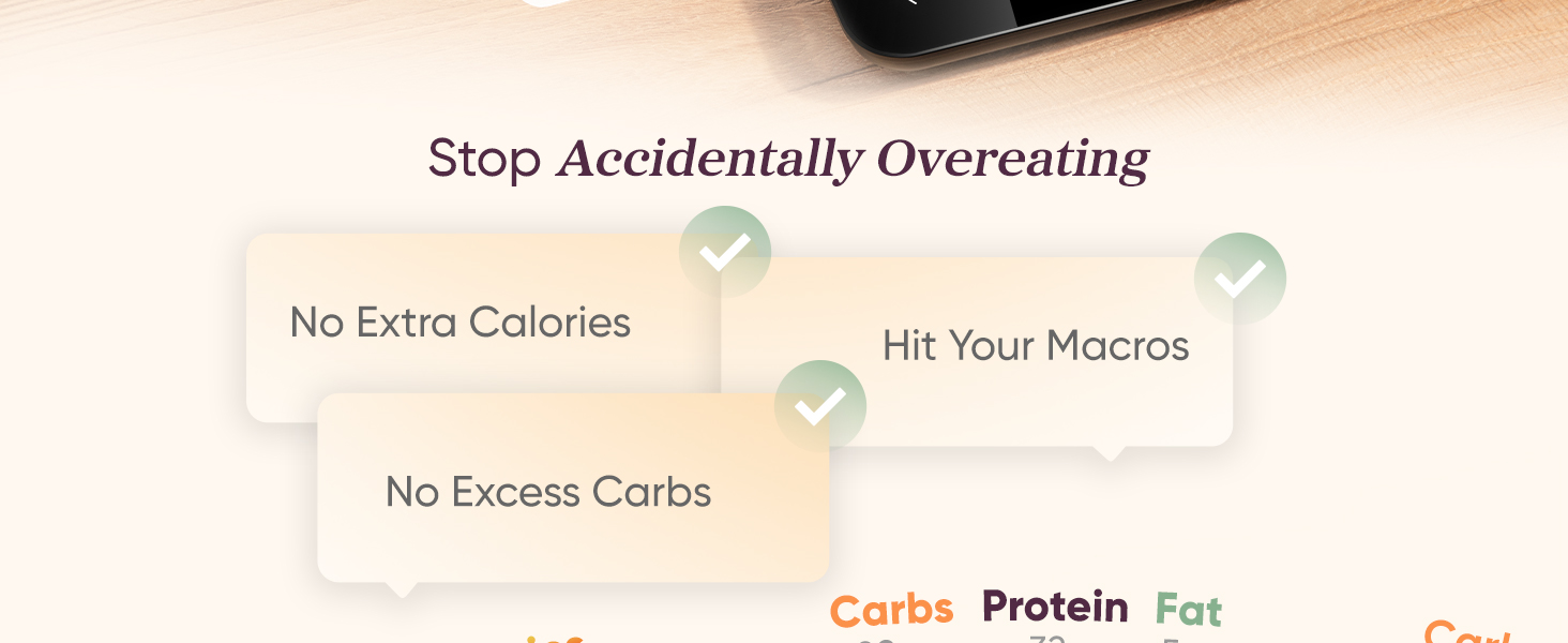 stop accidentally overeating