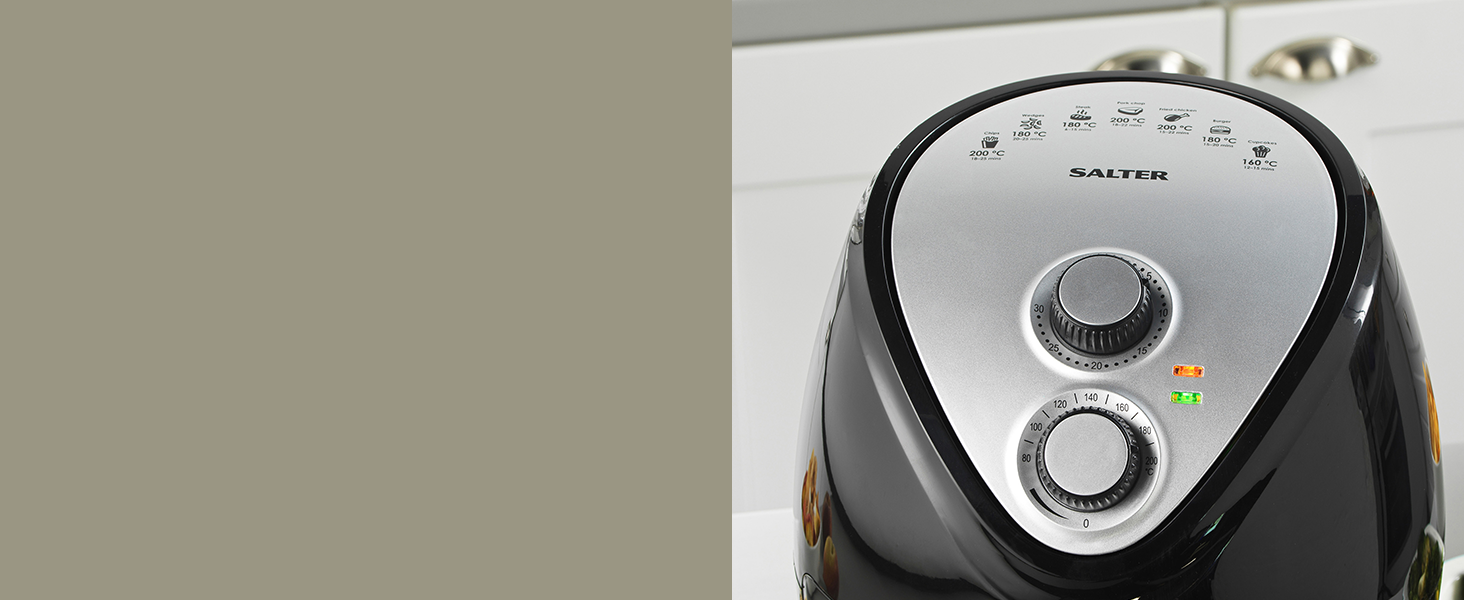 Salter EK2818 3.2L Air Fryer Hot Air Circulation, Removable NonStick