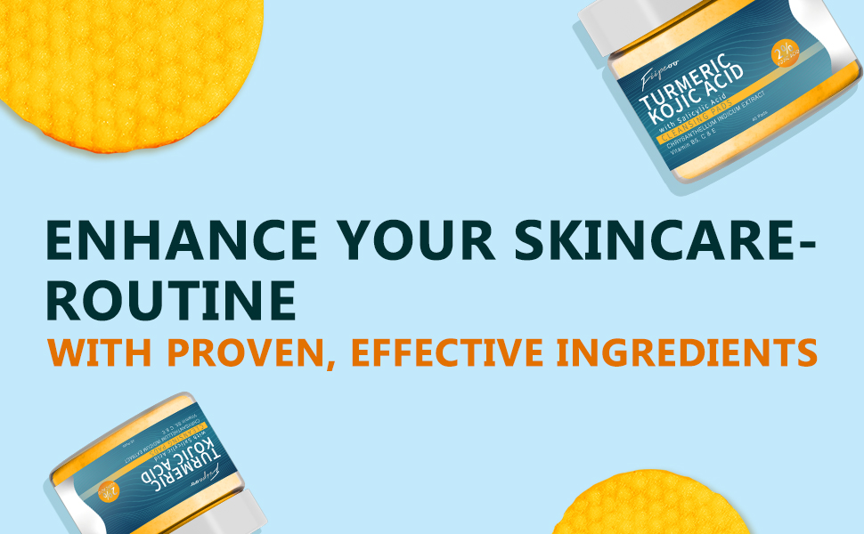 Turmeric Kojic Acid Cleansing Pads