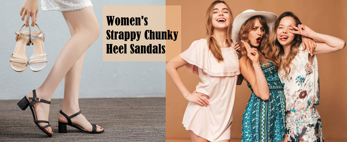 womens heel sandals