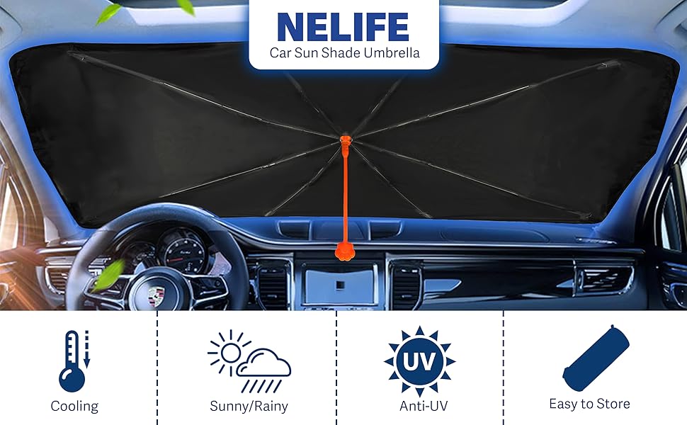 Squirrels Car Windshield Sun Shade Cover, Car Window Shades