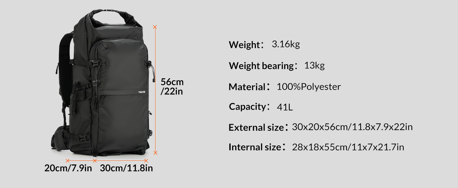 Large Camera backpack