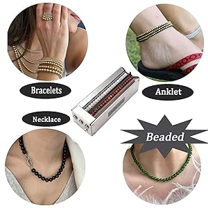 Widely use for beaded jewelries 