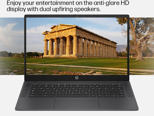 hd anti glare display vibrant clear images entertainment watch movies multimedia upfiring dual speak