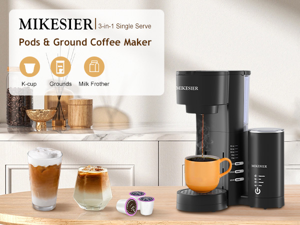 Beautiful Coffee Maker 3IN1 Single Serve Coffee Maker For K Cup