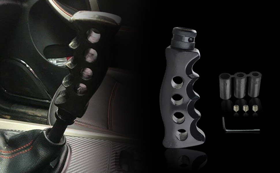 FLYPIG Car Gear Shift Knob Gear Handle Shifter Knobs Grip Car Gun Grip