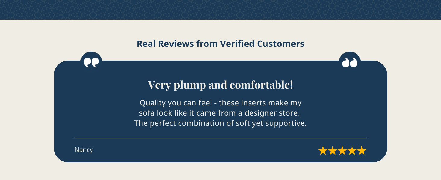 Customer Review of Lane Linen's Throw Pillow Set