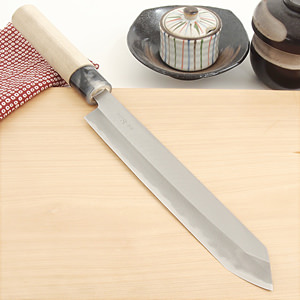 Amazon | 鰹(カツオ)包丁 磨き仕上げ 両刃 青鋼 刃長21cm 土佐打