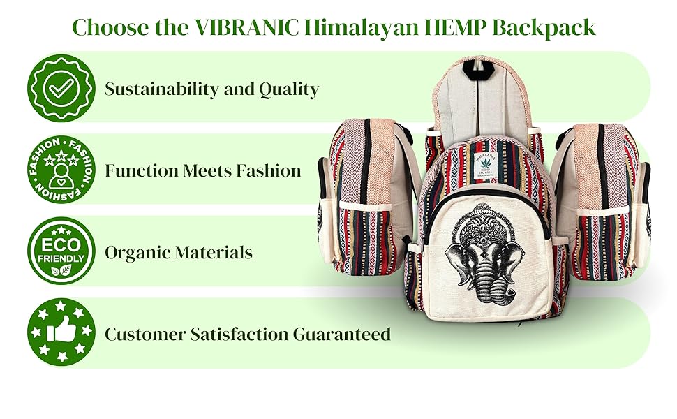 Lord Ganesha  Hemp bag