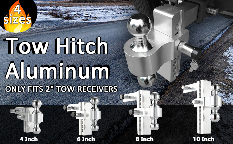 Marada Adjustable Trailer Hitch