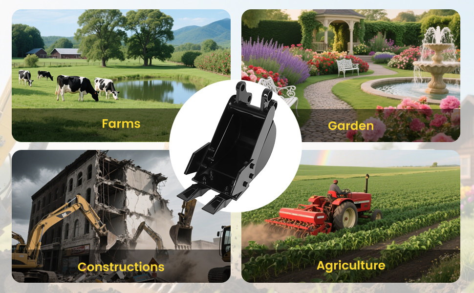 mini excavator bucket, agt mini excavator attachments, backhoe, agt mini excavator parts