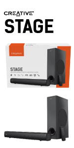 クリエイティブ・メディア Creative Stage Air V2 幅41cm Creative Stage Air V2 - スピーカー - Creative Technology (日本)