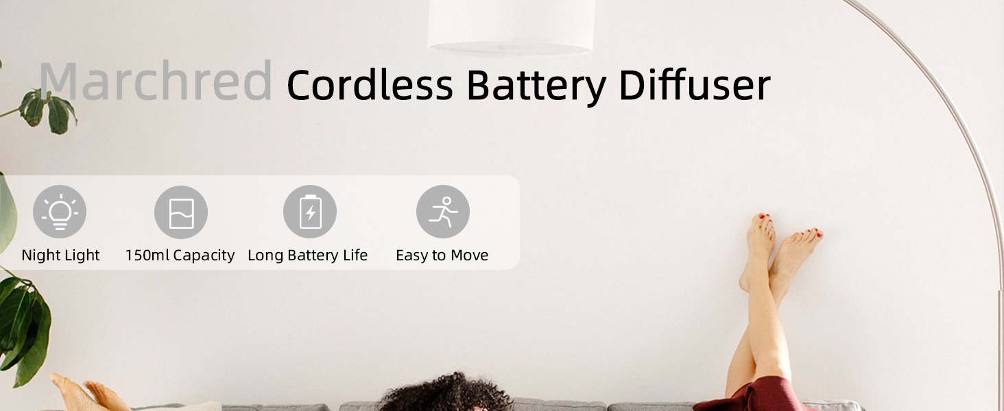 Cordless Essential Oil Diffuser