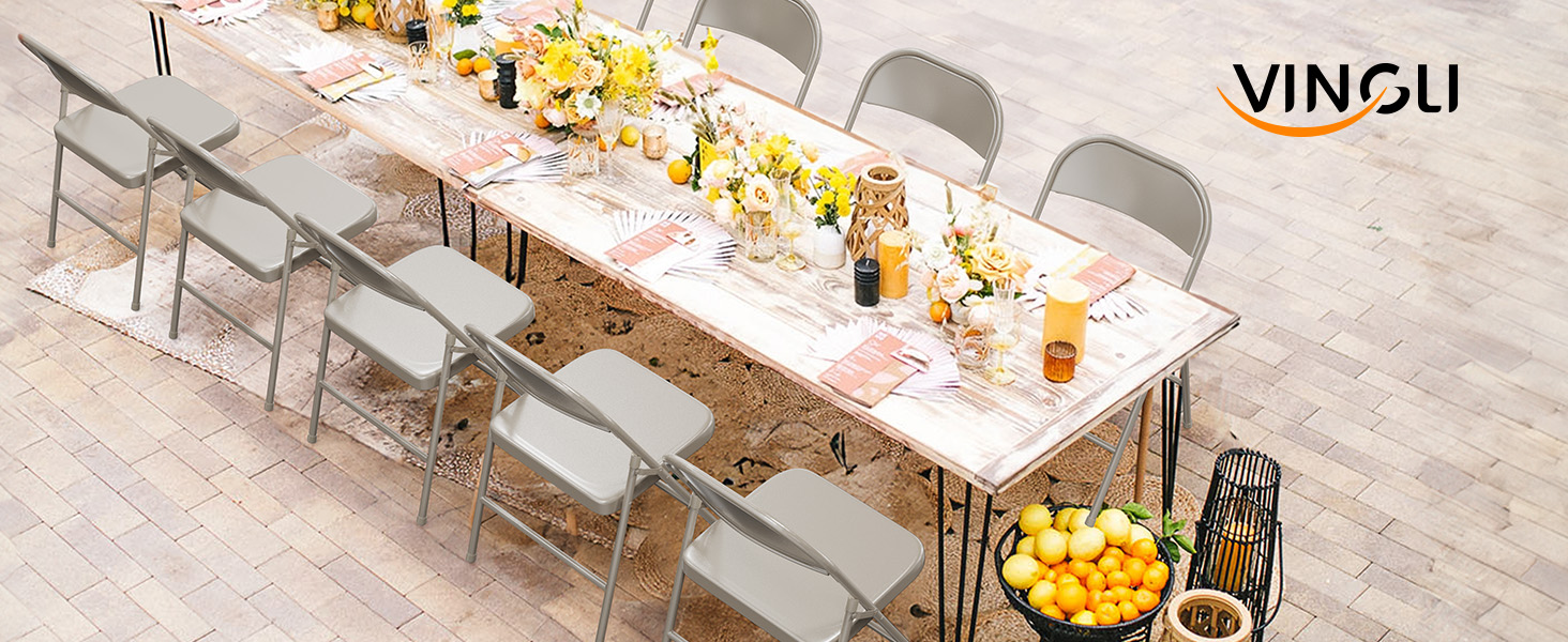 metal folding chairs