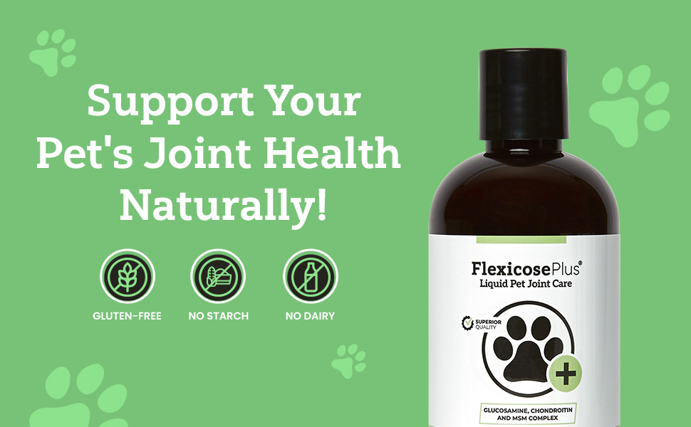 flexicose plus liquid pet joint care