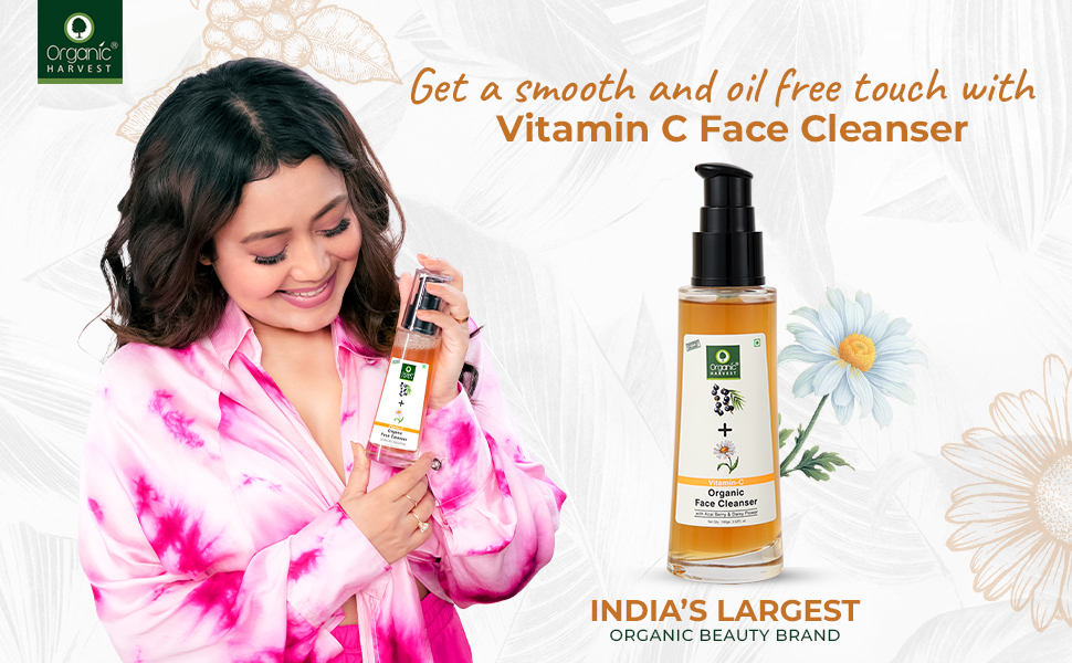 Organic Harvest Skin Illuminate Vitamin C Cleanser Face Wash for