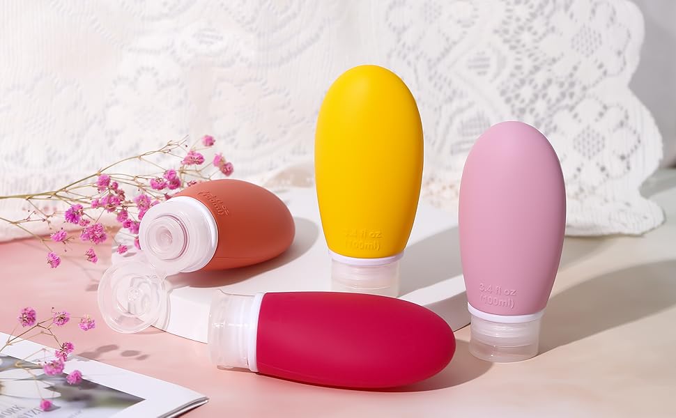 Silicone Travel Bottles