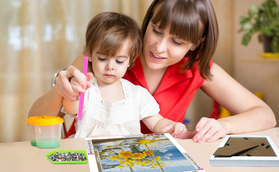 DIY diamond painting