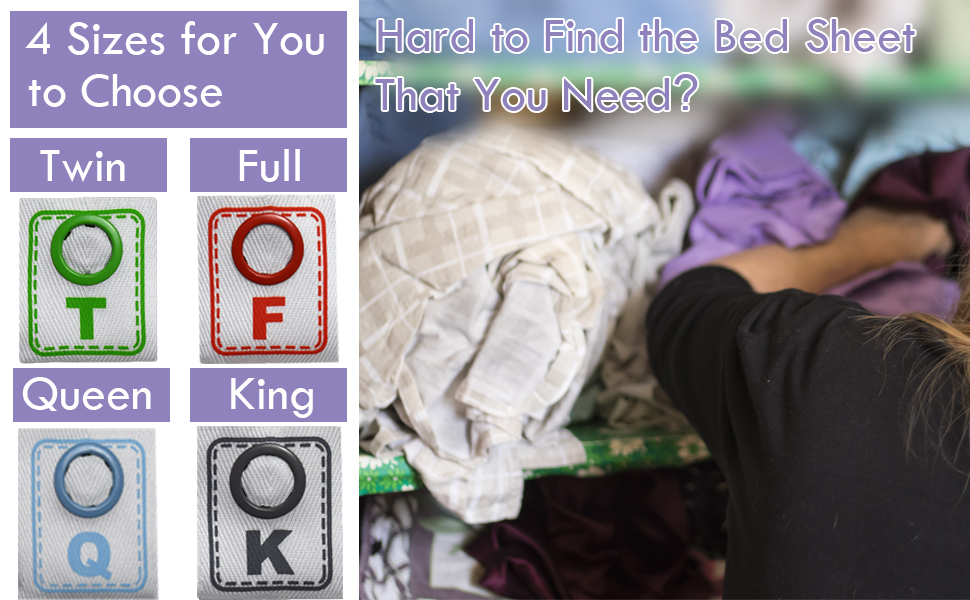 bed sheet label