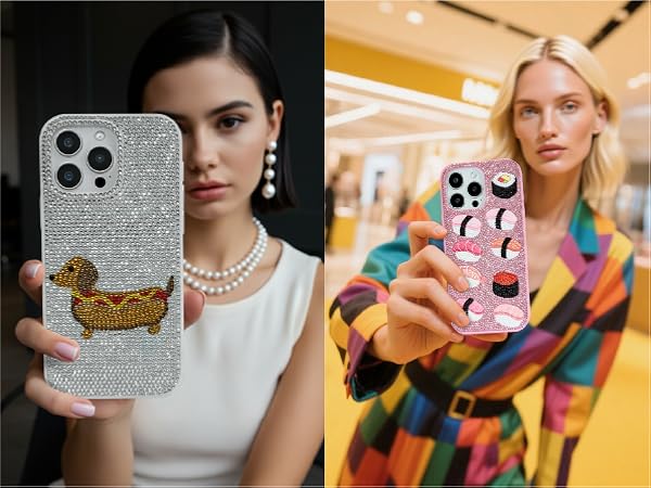 Amazon.com: JW PEI Sushi Phone Case - Multicolor Pink : Cell