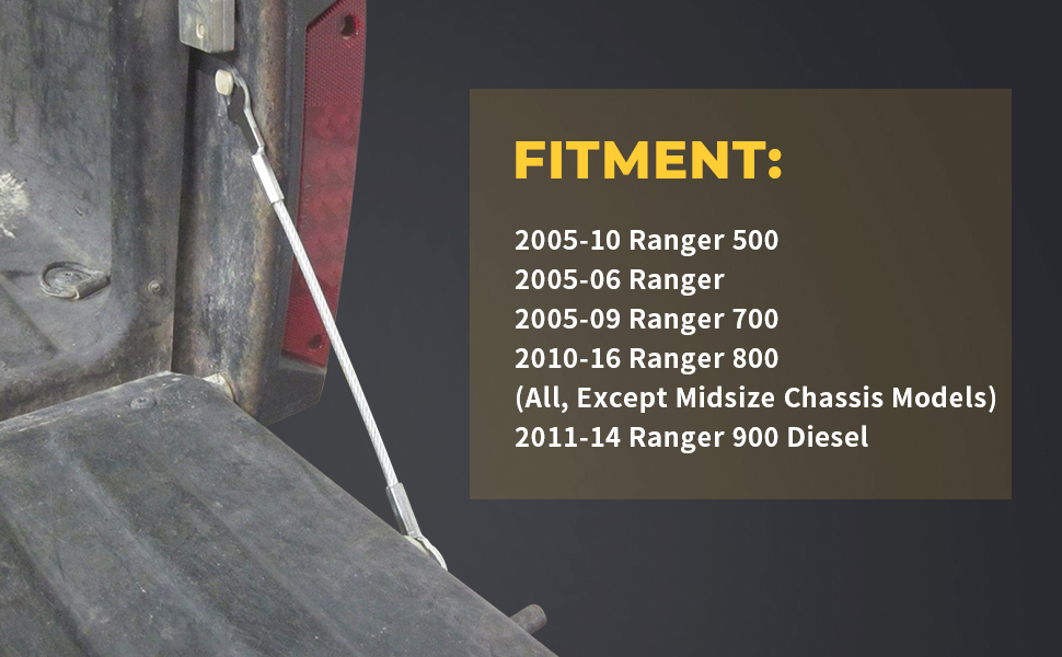 Foruly Tailgate Cable Tail Gate Replacement 7081215 7081445