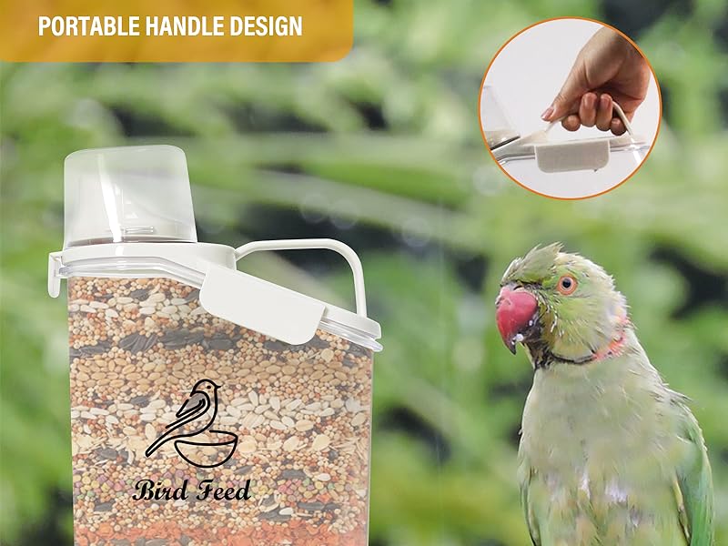 bird seed storage container bird food container bird seed bin