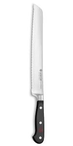 9in double serrated bread knife