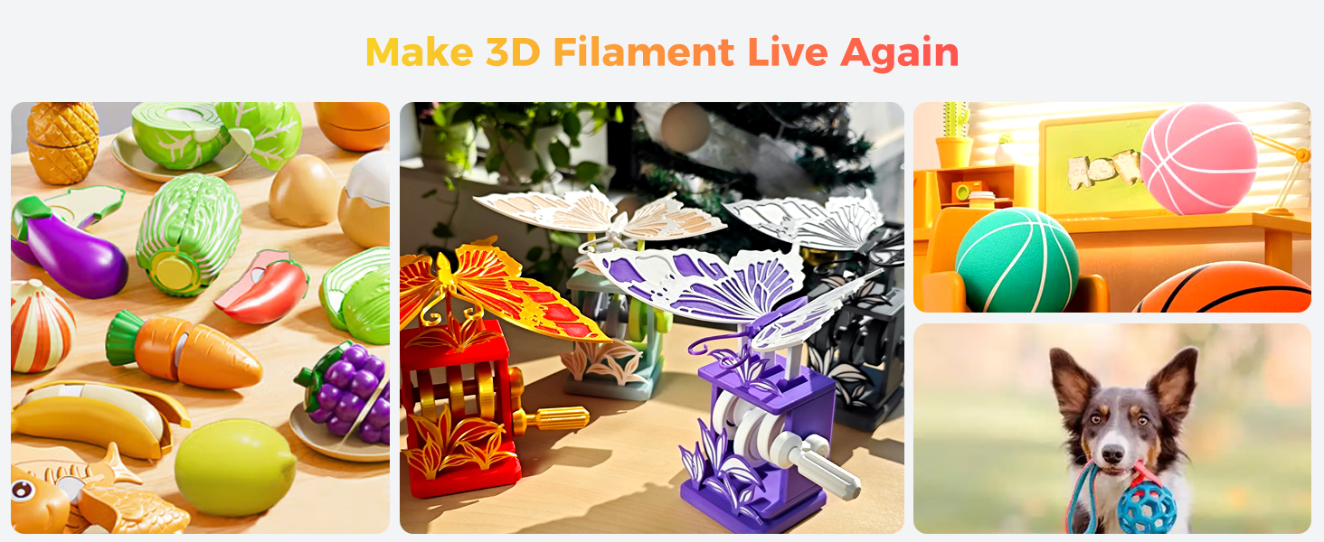 Official Creality Filament Dryer 4 Spools-Christmas Gifts, Space Pi X4 Filament Storage Box, 85℃ Max Temperature, Dual Independent Heating Chambers, Power Saving for PLA PETG ABS TPU ASA PC PA PAHT 4 Creality Filament Dryer 4 Spools