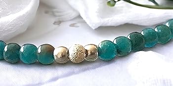 Handmade Regeneration erneuerung Perlenarmband Apatit stein_zum_abnehmen steinfixx blau grün