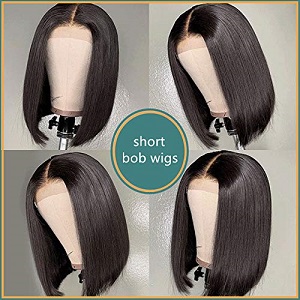Bob Straight 4x4 Lace Closure Wig