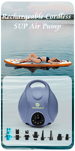 25PSI Wireless Sup Air Pump