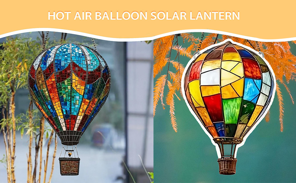 Hot Air Balloon Solar Lantern solar hot air balloon outdoor heat resistant balloons solar balloon
