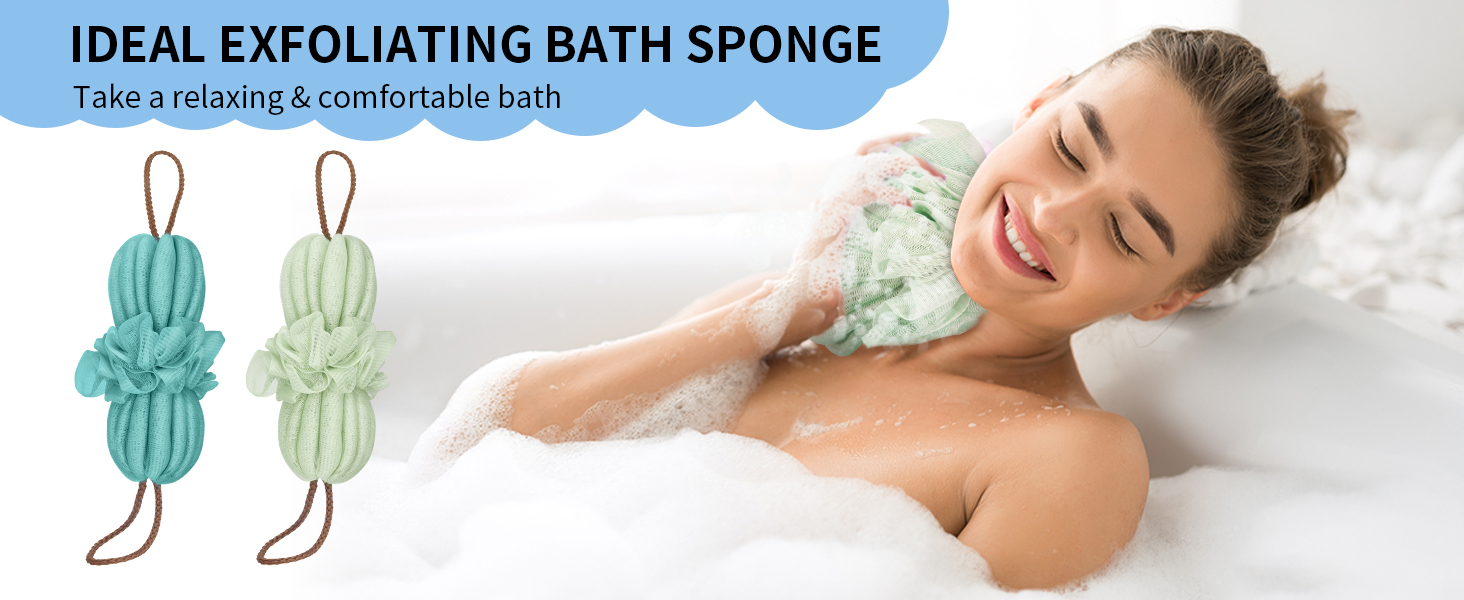 Bath Shower Loofah Sponge