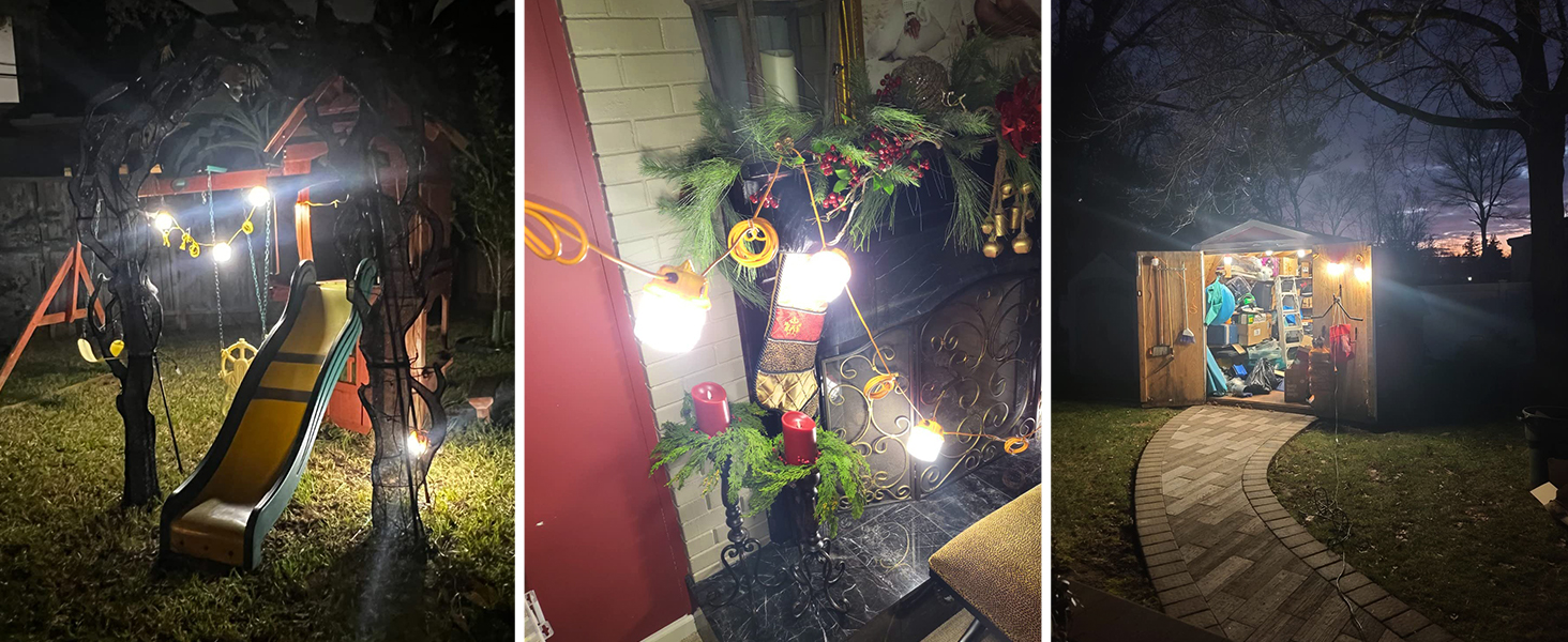 Courtyard lighting